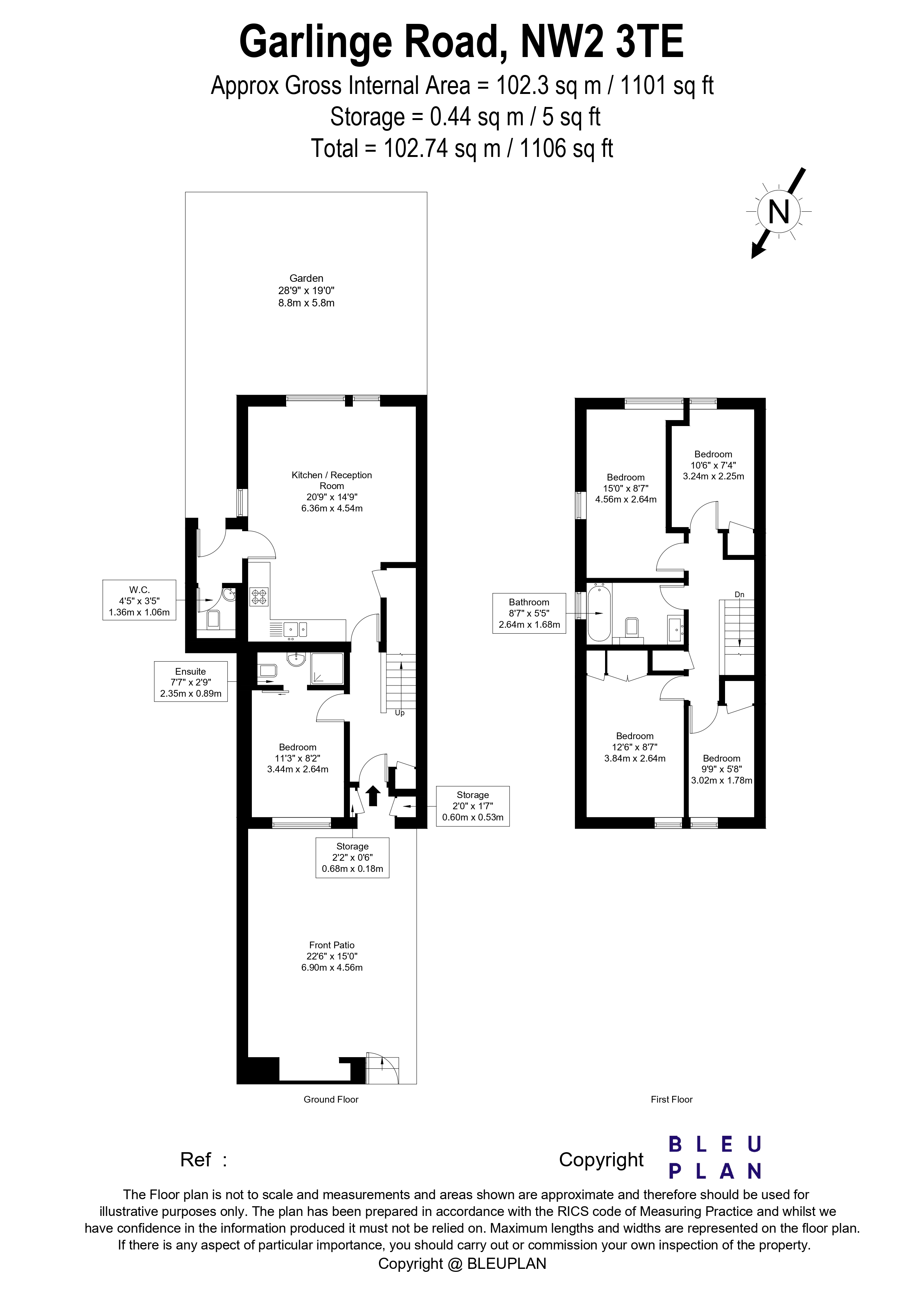 Garlinge Road floorplan